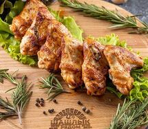 Шашлык из куриных крыльев