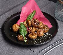 Шампиньоны на гриле 