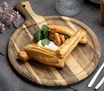 Бенедикт с креветками