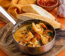 Жареные креветки