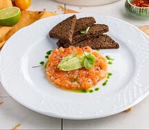 Тартар из лосося