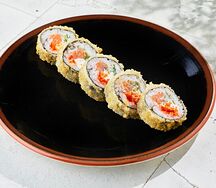 Роллы в темпуре