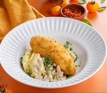 Хрустящая куриная котлета