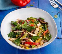 Гриль-салат с индейкой