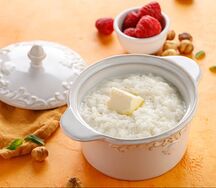 Рисовая каша со сливочным маслом