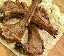 Шашлык из бараньи корейки