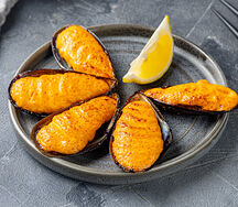 Запеченные мидии