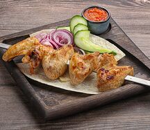 Шашлык из куриных крыльев