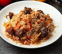 Плов с говядиной