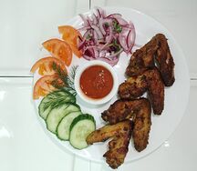 Куриные крылышки