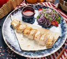 Курдюк на мангале