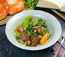 Салат горячий Самарканd