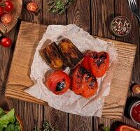 Овощи на мангале