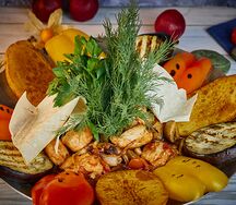 Садж из цыпленка на 4 персоны