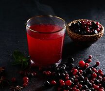 Морс Клюква-можжевельник