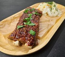 Свиные ребрышки BBQ