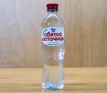 Вода газированная Святой источник