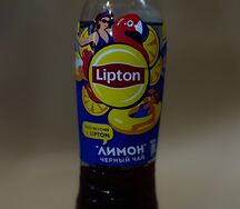 Липтон черный чай Лимон