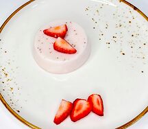 Панна котта без лактозы и сахара