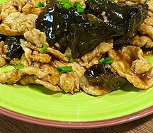 Куриное филе с грибами