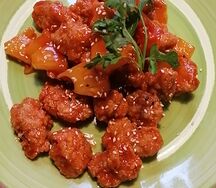 С2 Свинина в кисло-сладком соусе с ананасами