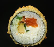Ролл Сяке Фрай