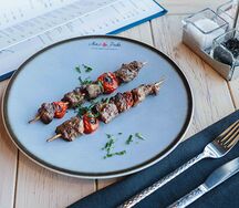 Мини-шашлычок из мраморной говядины