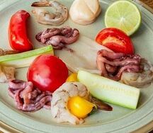 Полуфабрикат Дары моря с овощами 