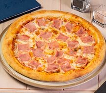 Пицца с ветчиной