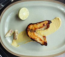 Стейк из осетрины