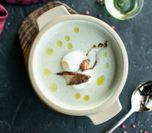 Крем-суп из белых грибов