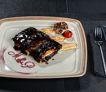 Говяжьи ребра с медовым соусом