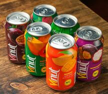 Экзотические соки в банках Vinut