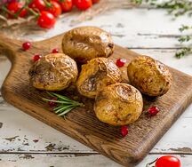 Картофель на мангале