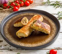 Блинчики с говядиной