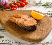 Стейк из семги