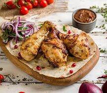 Шашлык из куриной голени