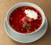 Борщ с говядиной