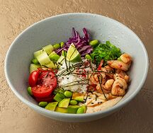 Поке с креветками