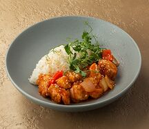 Цыплёнок в кисло-сладком соусе