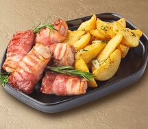 Курица в беконе