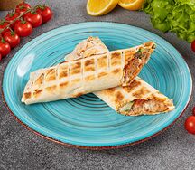 Люля-кебаб из курицы в лаваше