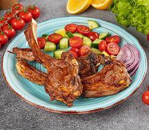 Шашлык из бараньей корейки