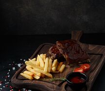 Свиные ребра BBQ