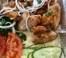 Шашлык из куриных крылышек