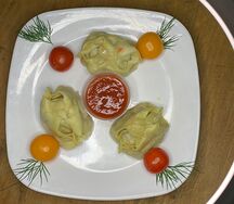 Манты с говядиной