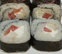 С копченым куриным филе