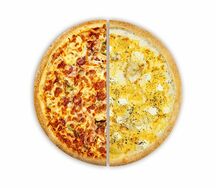 Пицца Мясной пир и Четыре сыра
