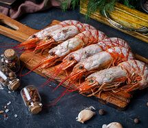 Лангустины вареные