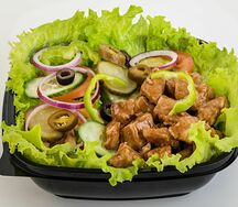Салат Курица терияки